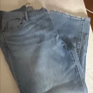 Hatch Women's Straight Leg Jeans - Soft Blue